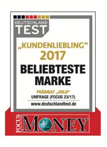 Beliebteste Marke 2017