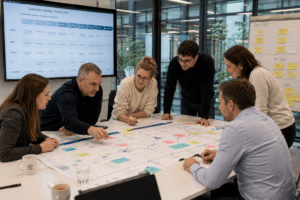 Bereichsübergreifende Zusammenarbeit entlang der Customer Journey