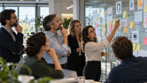 Bereichsübergreifende Zusammenarbeit zur Lösung von Problemen in der Customer Journey